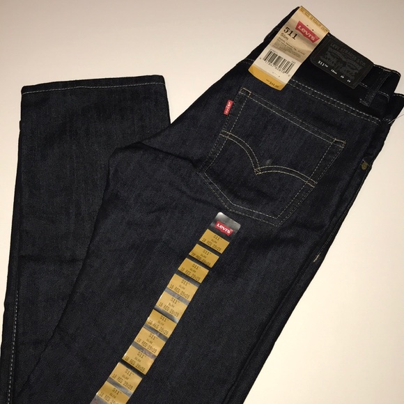 levi's 511 dark rinse